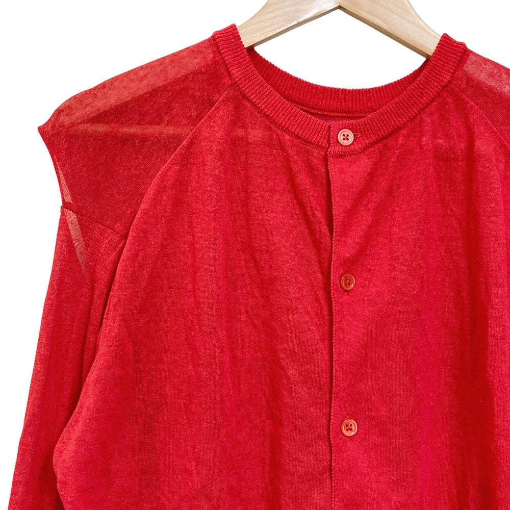 ジェーンスミス 1GC COTTON POLYESTER LINEN カーディガン