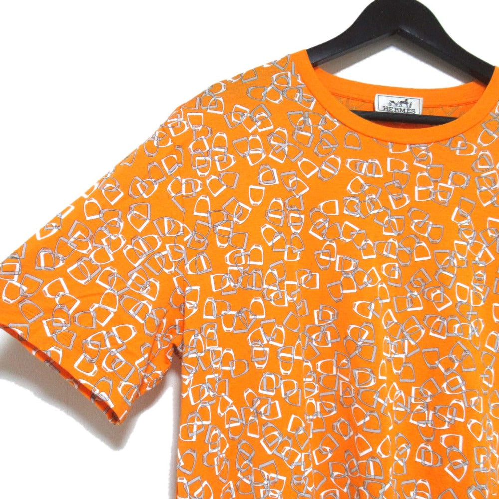 エルメス エトリエ プリント コットンTシャツ XXLサイズ