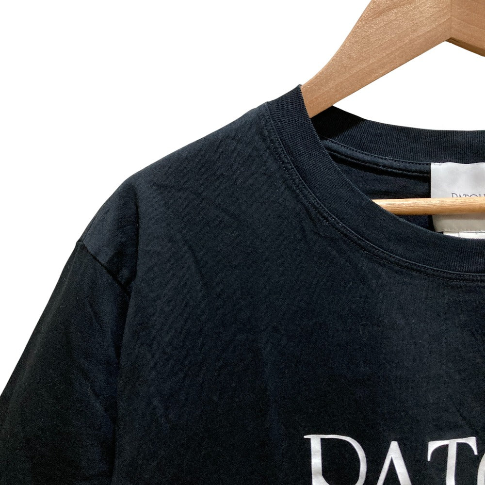 パトゥ ロゴプリント コットンTシャツ