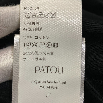 パトゥ ロゴプリント コットンTシャツ