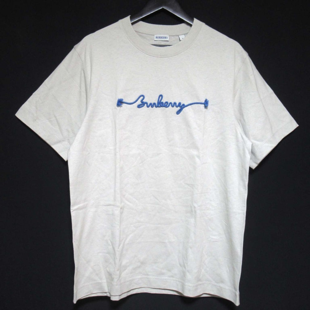 バーバリー ノットロゴ コットン Tシャツ