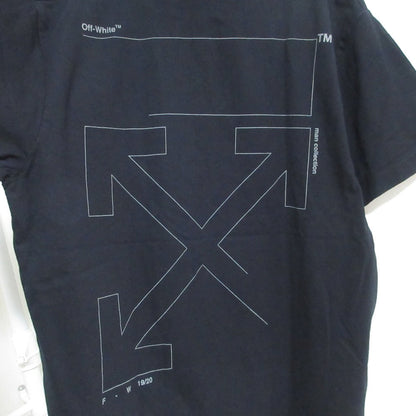 オフホワイト バックアローロゴ コットンTシャツ