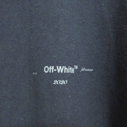 オフホワイト バックアローロゴ コットンTシャツ