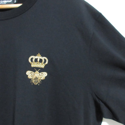 ドルチェ＆ガッバーナ 刺繍コットンTシャツ