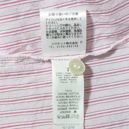 フォルテフォルテ ストライプコットンシャツワンピース