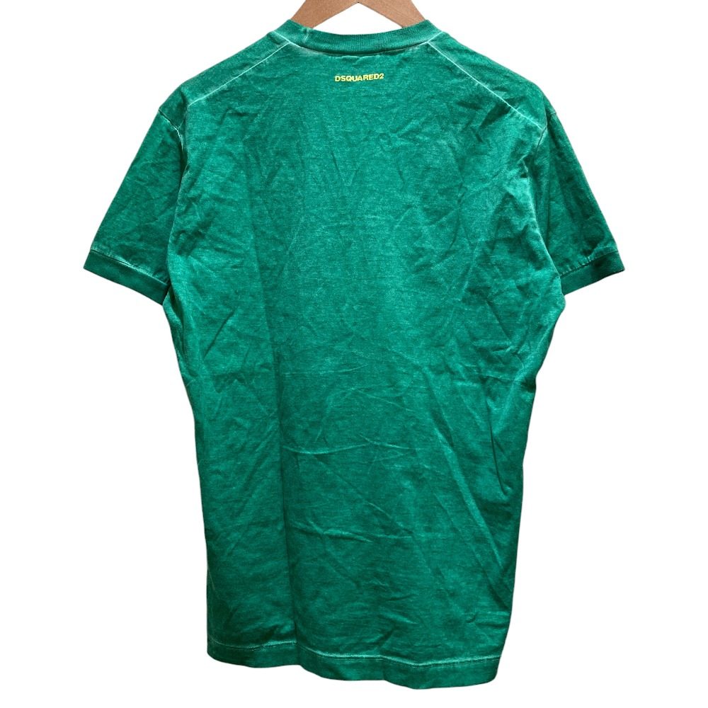 ディースクエアード SURF CAMP プリント コットンTシャツ