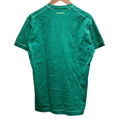ディースクエアード SURF CAMP プリント コットンTシャツ