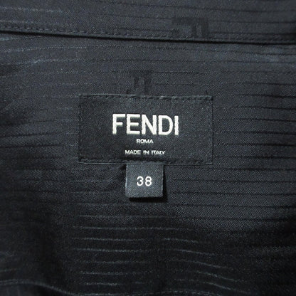 フェンディ シャドーストライプFF柄シャツ