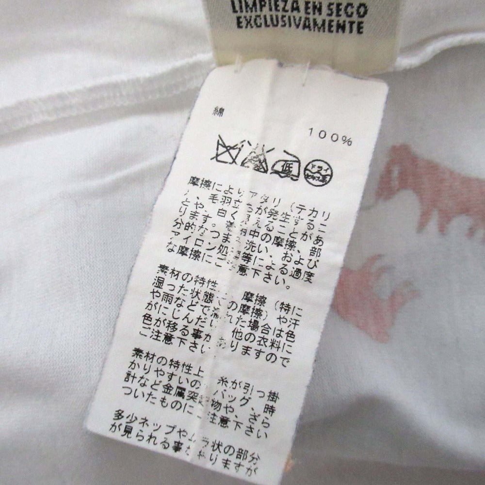 エルメス カチナプリント コットンTシャツ36