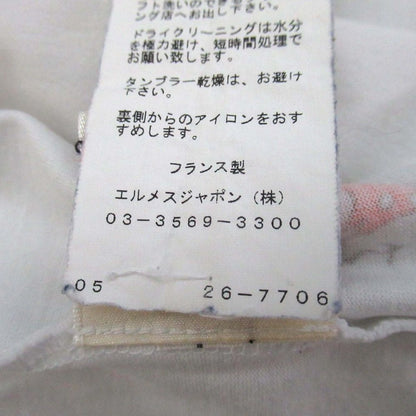 エルメス カチナプリント コットンTシャツ36