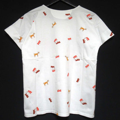 エルメス カチナプリント コットンTシャツ36