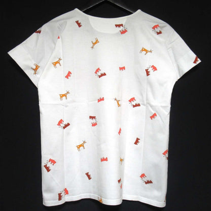 エルメス カチナプリント コットンTシャツ36