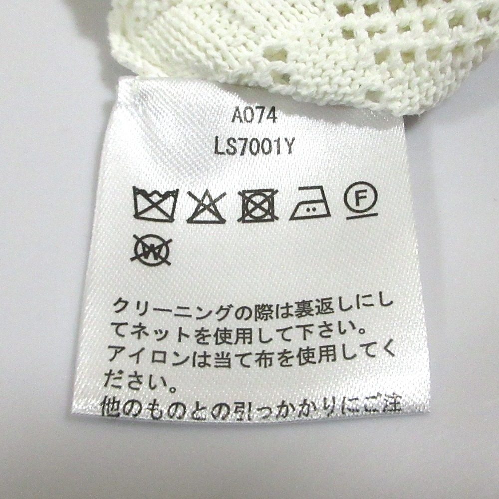 スリードッツ ストライプレースクロシェジャケット