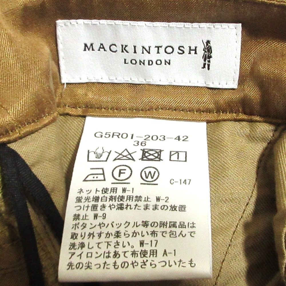 マッキントッシュロンドン サテンパンツ
