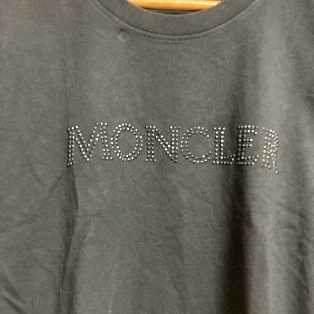 モンクレール ラインストーンロゴ Tシャツ