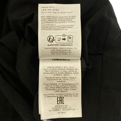 モンクレール ラインストーンロゴ Tシャツ