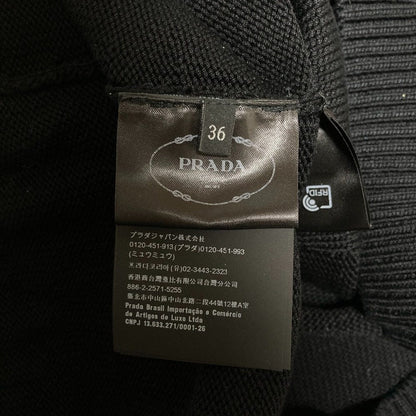 プラダ コットンニットワンピース