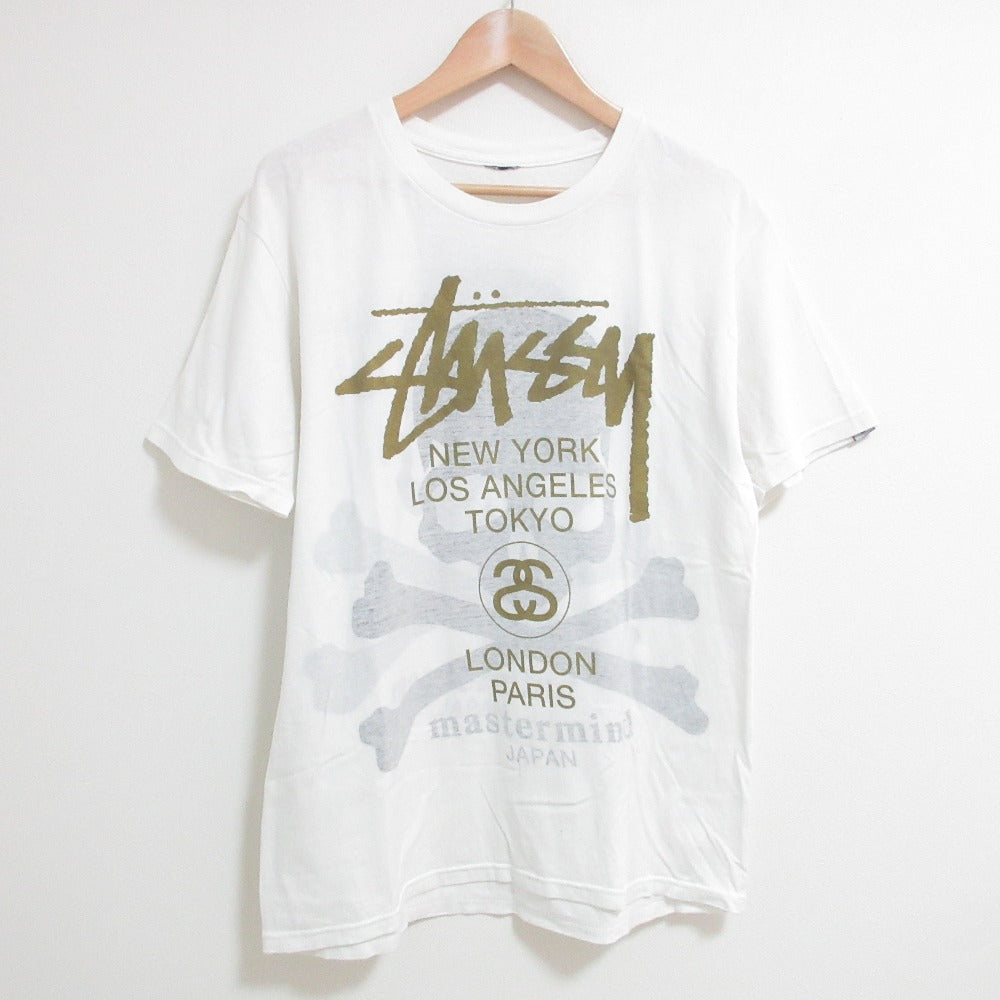 ステューシー mastermind JAPAN Shadow Skull WT コットンTシャツ
