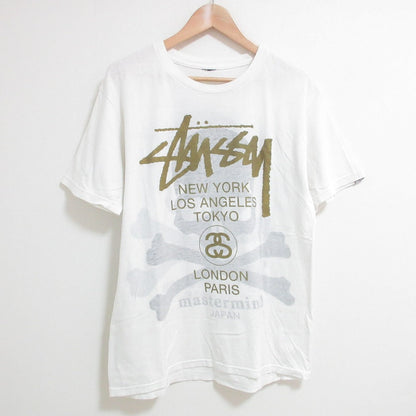 ステューシー mastermind JAPAN Shadow Skull WT コットンTシャツ