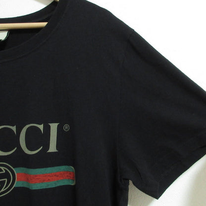 グッチ クラシックロゴ ウォッシュド オーバーサイズTシャツ