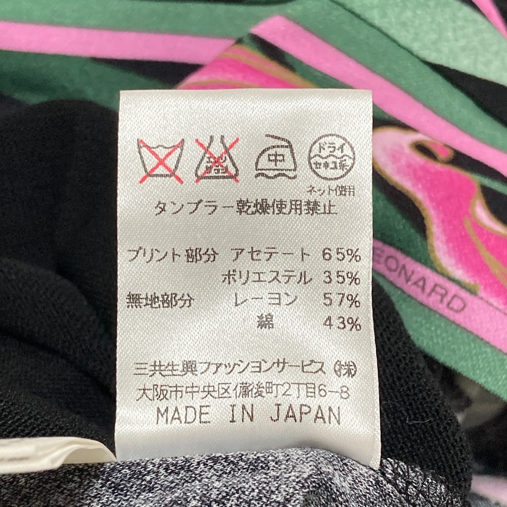 レオナールファッション フラワープリントブラウス