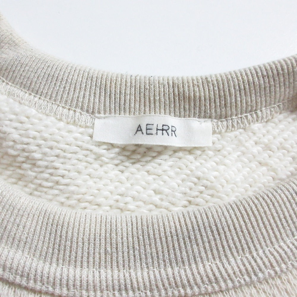 エアー Draping Darts Sleeve コットンスウェットプルオーバー