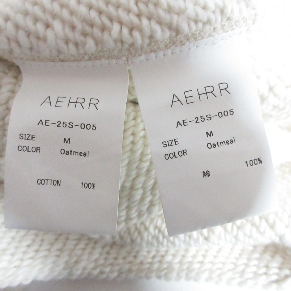 エアー Draping Darts Sleeve コットンスウェットプルオーバー