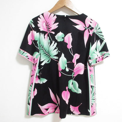 レオナールファッション フラワープリントTシャツ
