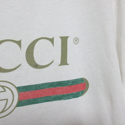 グッチ クラシックロゴ コットン Tシャツ