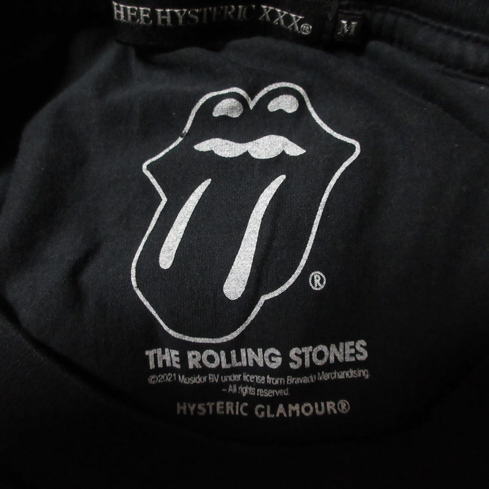 ジィヒステリックトリプルエックス THE ROLLING STONES SHATTERED コットンTシャツ