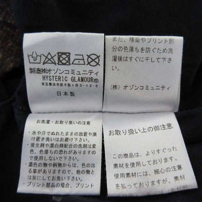 ジィヒステリックトリプルエックス THE ROLLING STONES SHATTERED コットンTシャツ