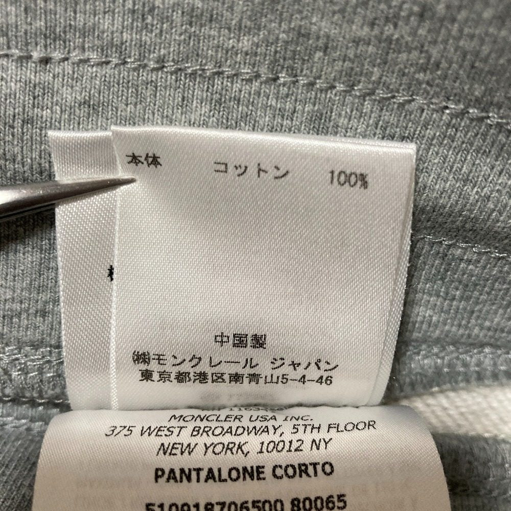 モンクレール コットンスウェットショートパンツ