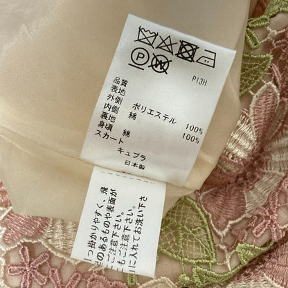 トッカ フラワーエンブロイダリー ワンピース