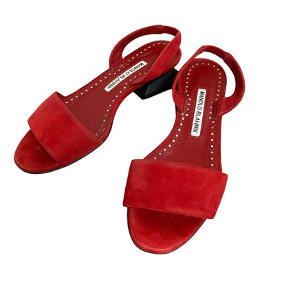 マノロブラニク CLESSI レザーサンダル