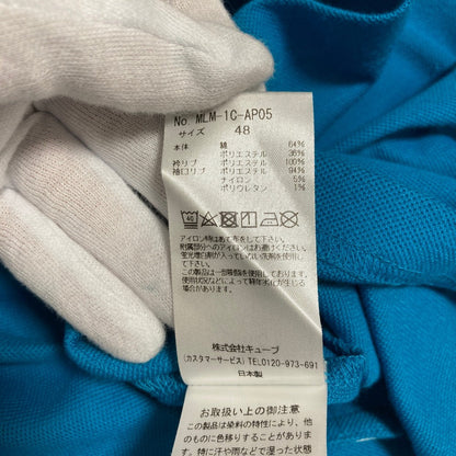 マークアンドロナ 鹿の子ゴルフポロシャツ