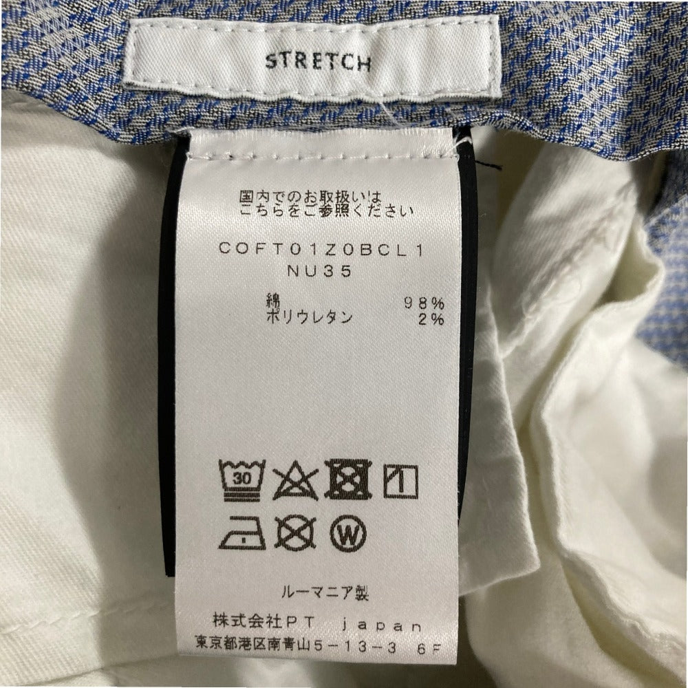 ピーティートリノ EVO FIT ストレッチテーパードスラックス