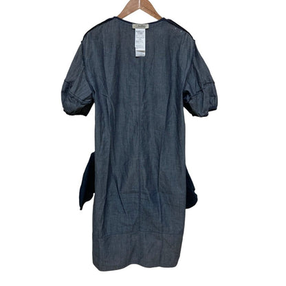 マックスマーラ S Max Mara フリルデニムワンピース