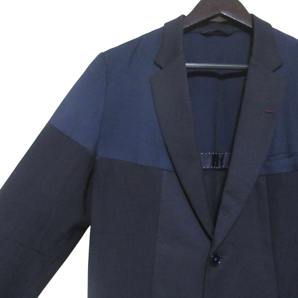 ポールスミス 異素材シングルテーラードジャケット