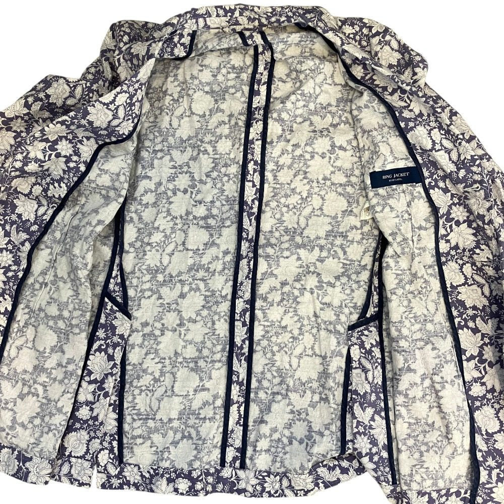 リングジャケット 花柄セットアップ