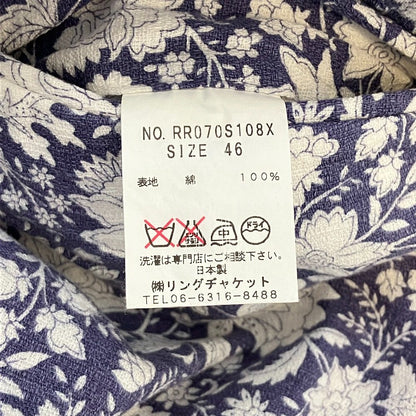 リングジャケット 花柄セットアップ
