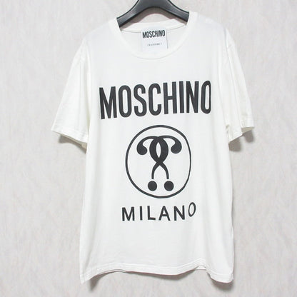 モスキーノ ロゴプリント コットンTシャツ