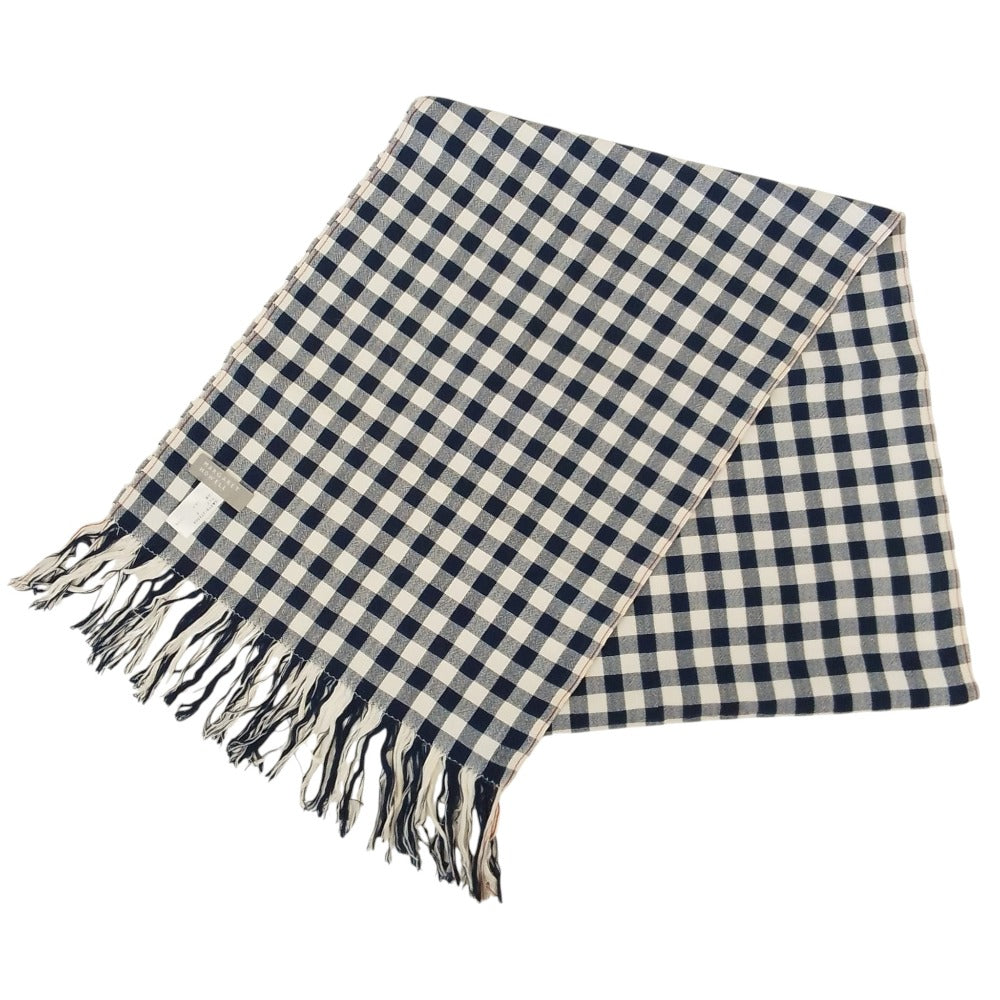 マーガレットハウエル シルクチェックストール