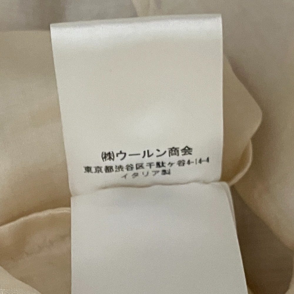 ブルネロクチネリ スエードレザー シルクシフォン レイヤードブラウス