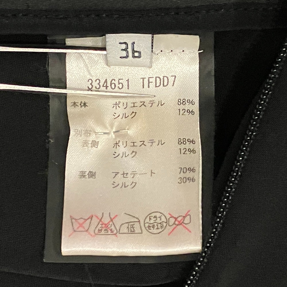 バレンシアガ レイヤードロングブラウス