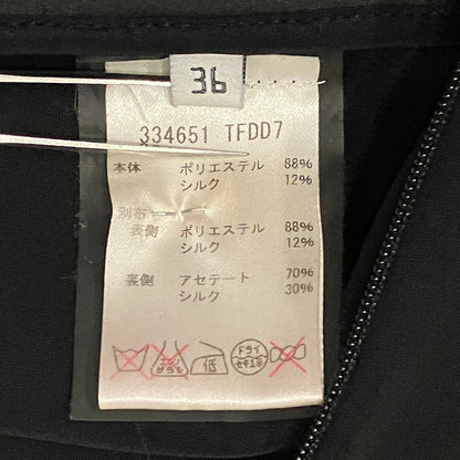 バレンシアガ レイヤードロングブラウス