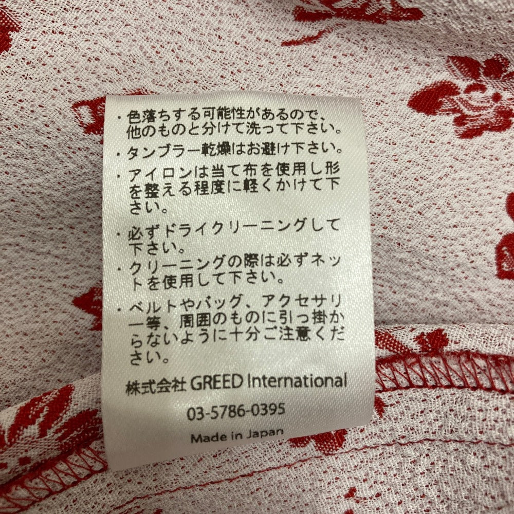 ベッドアンドブレックファスト フラワージャガードラップワンピース