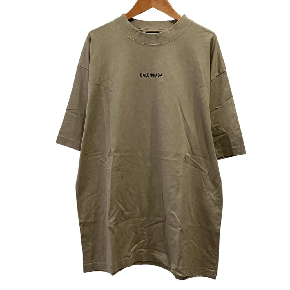バレンシアガ ロゴ刺繍オーバーサイズTシャツ