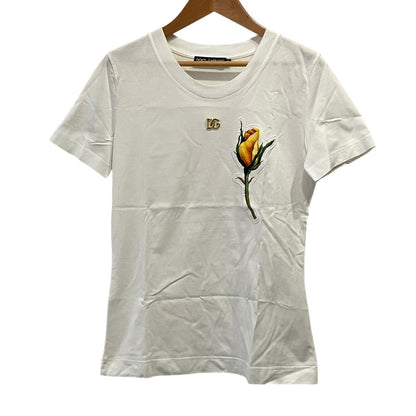 ドルチェ＆ガッバーナ フラワーワッペンジャージーTシャツ