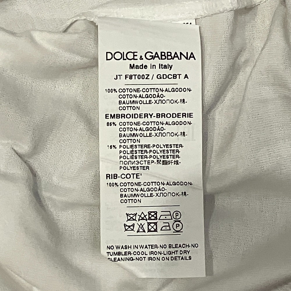 ドルチェ＆ガッバーナ フラワーワッペンジャージーTシャツ