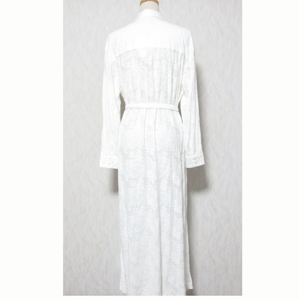ロザリームーン Stretch Lace Gown コットン混紡ドレス